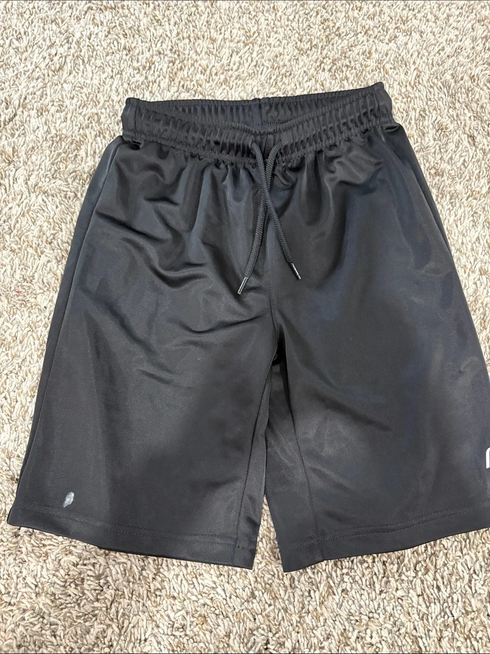 The Children's Place Black Athletic Drawstring Shorts